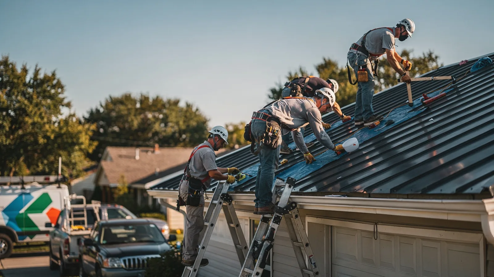 Metal Roof Installation in Larwill, IN near me